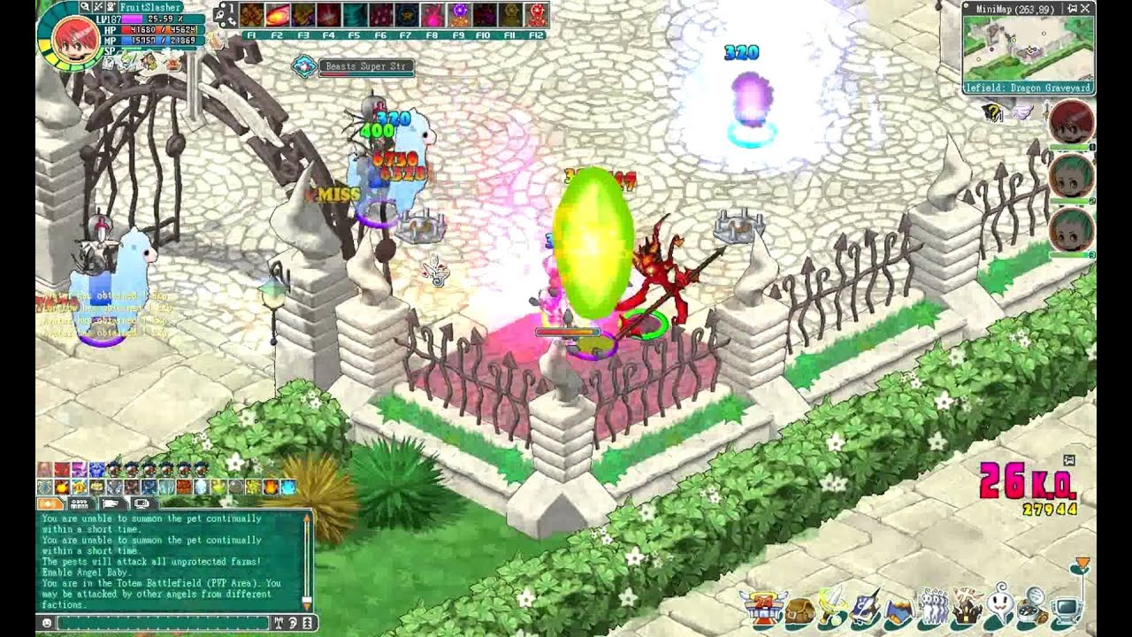 Angels Online - Totem War 565- FruitSlasher (Nyx)
