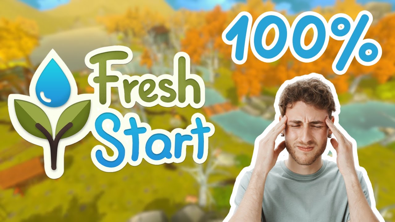 100%ing Fresh Start Cleaning Simulator GAVE ME A MIGRAINE