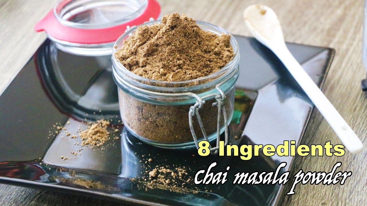 The Best Homemade Authentic Indian Chai Masala powder | Chai Spice Mix For Coffee | 8 Ingredients