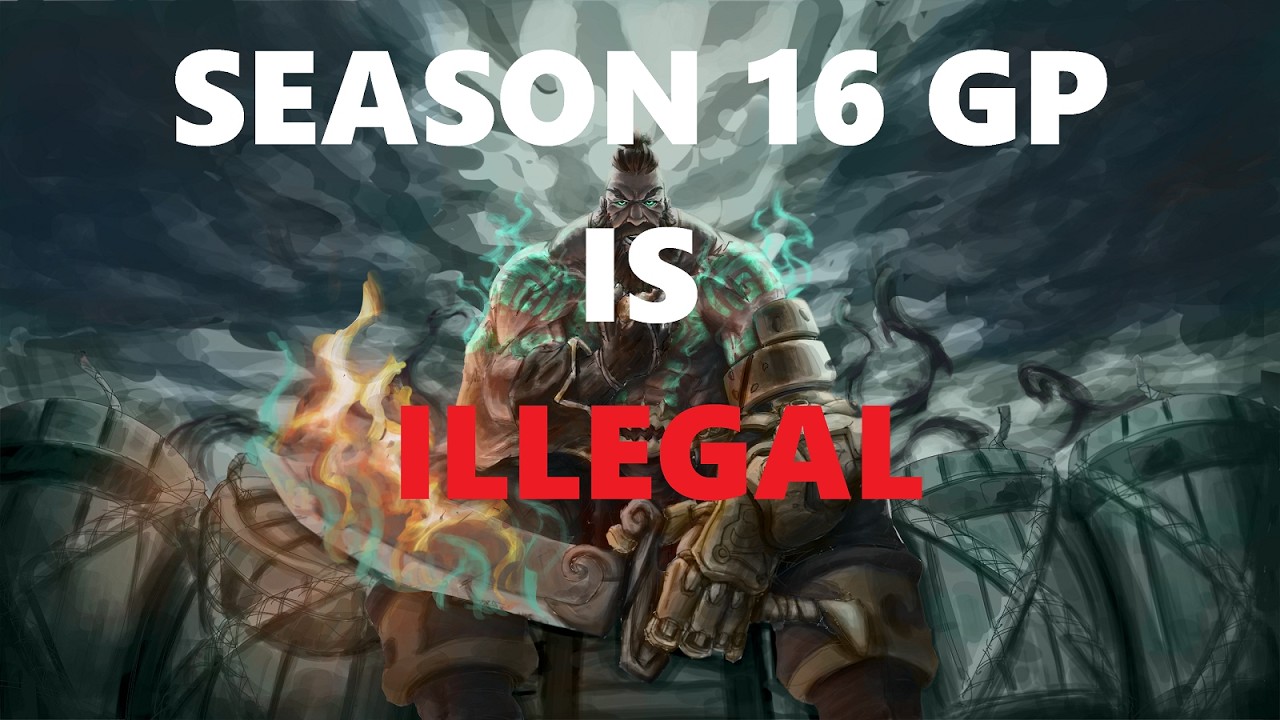 GOD OF PHANTOM BARRELS / SEASON 16 GP / GANGPLANK MONTAGE