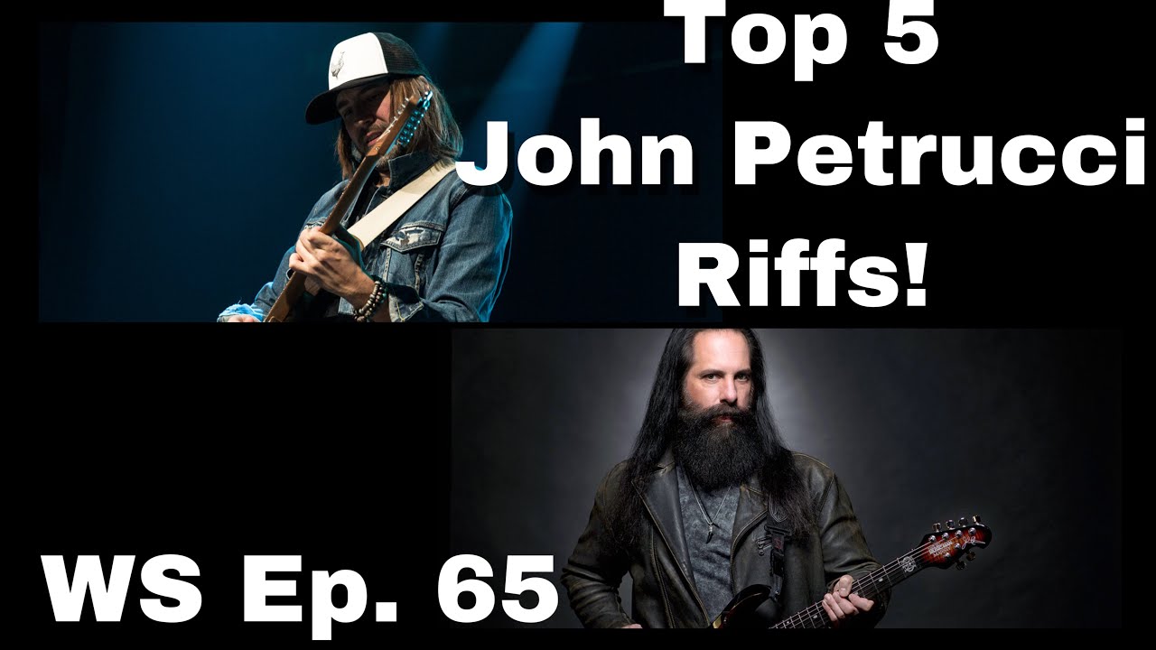 Woodshed Ep. 65  My Top 5 John Petrucci Riffs!