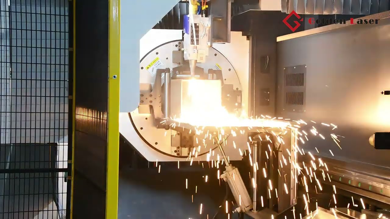 Mega 3 Tube Laser Cutting Machine-Golden Laser