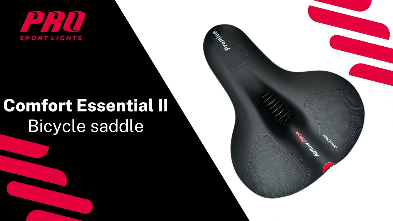 Comfort Essential II bicycle saddle 250x200mm