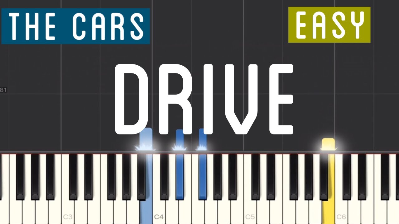 The Cars - Drive Piano Tutorial | Easy