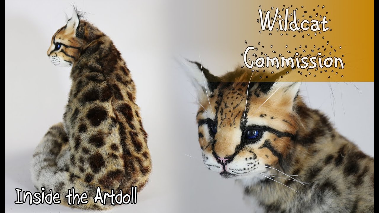 Ocelot Wildcat Commission Artdoll