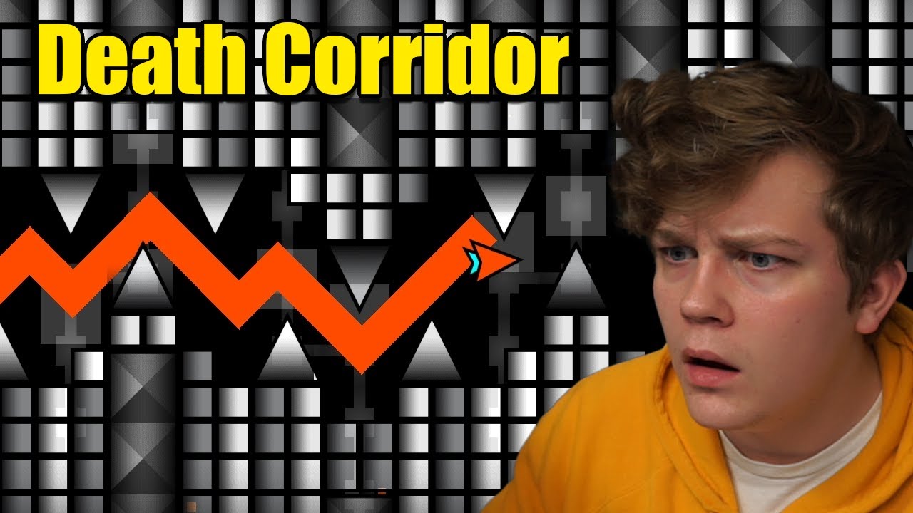 [EXCLUSIVE] Trying DEATH CORRIDOR By Kaotik and IcedCave [OLD IMPOSSIBLE LEVEL] - Geometry Dash 2.1