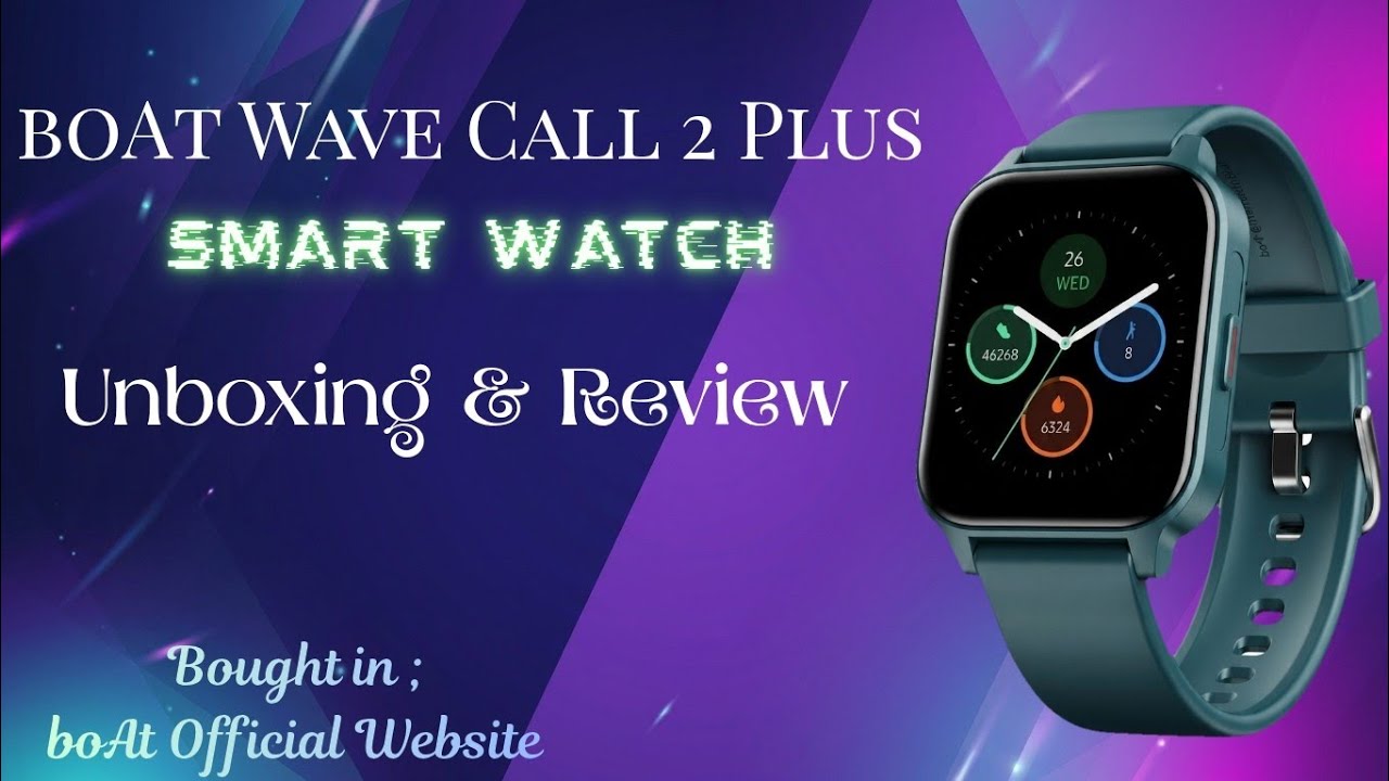 boAt Wave Call 2 Plus Smart Watch ⌚ || Teal Blue Colour || Unboxing & Review || 🔥 AK Rider 🔥 ||