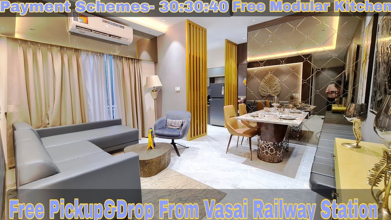 2Bhk Flat Of Nakshatra Veda|Aazstha|Tallest Tower Of Vasai|Near By Railway Station Vasai East