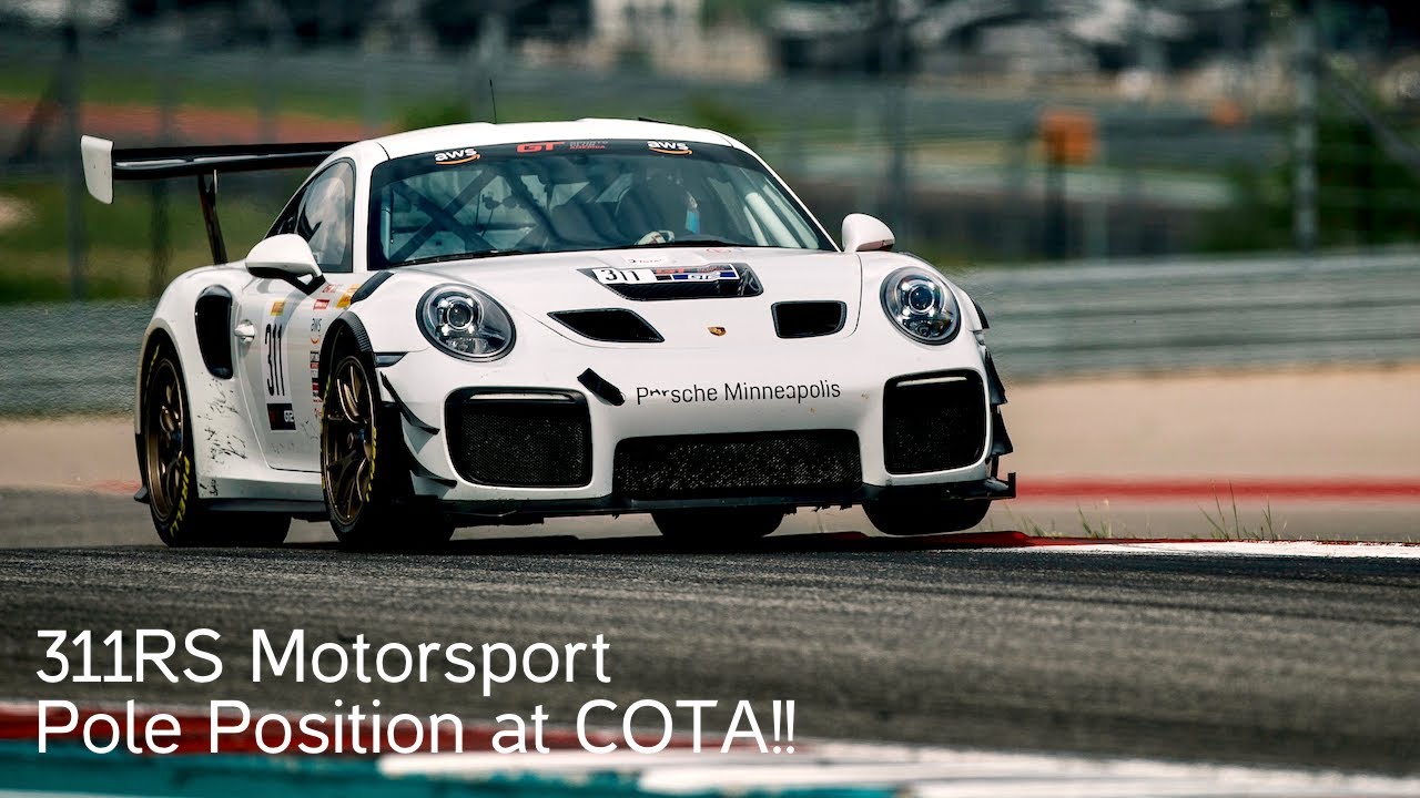 311RS Onboard: GT2 Class Pole at GT Sports Club COTA 2020