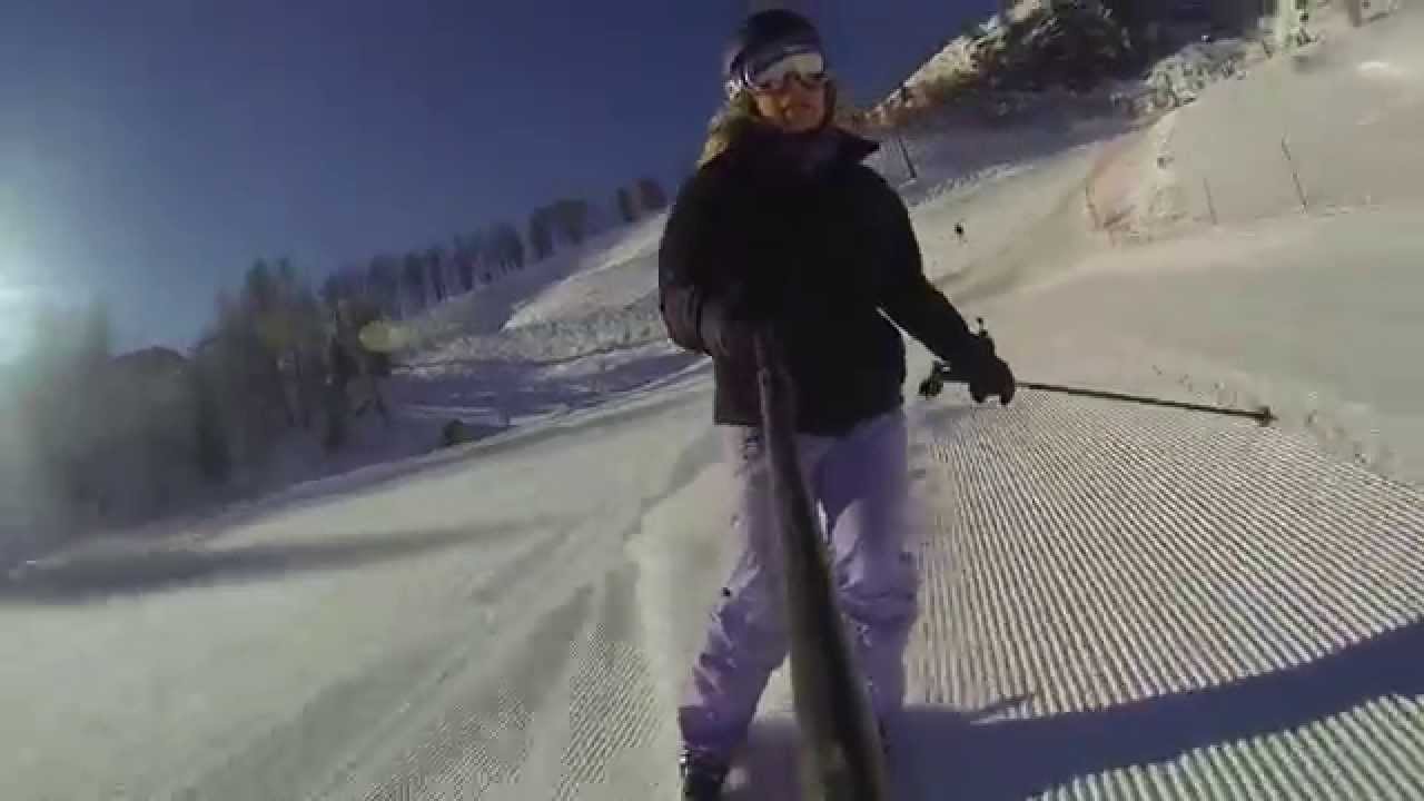 Skiing Falcade