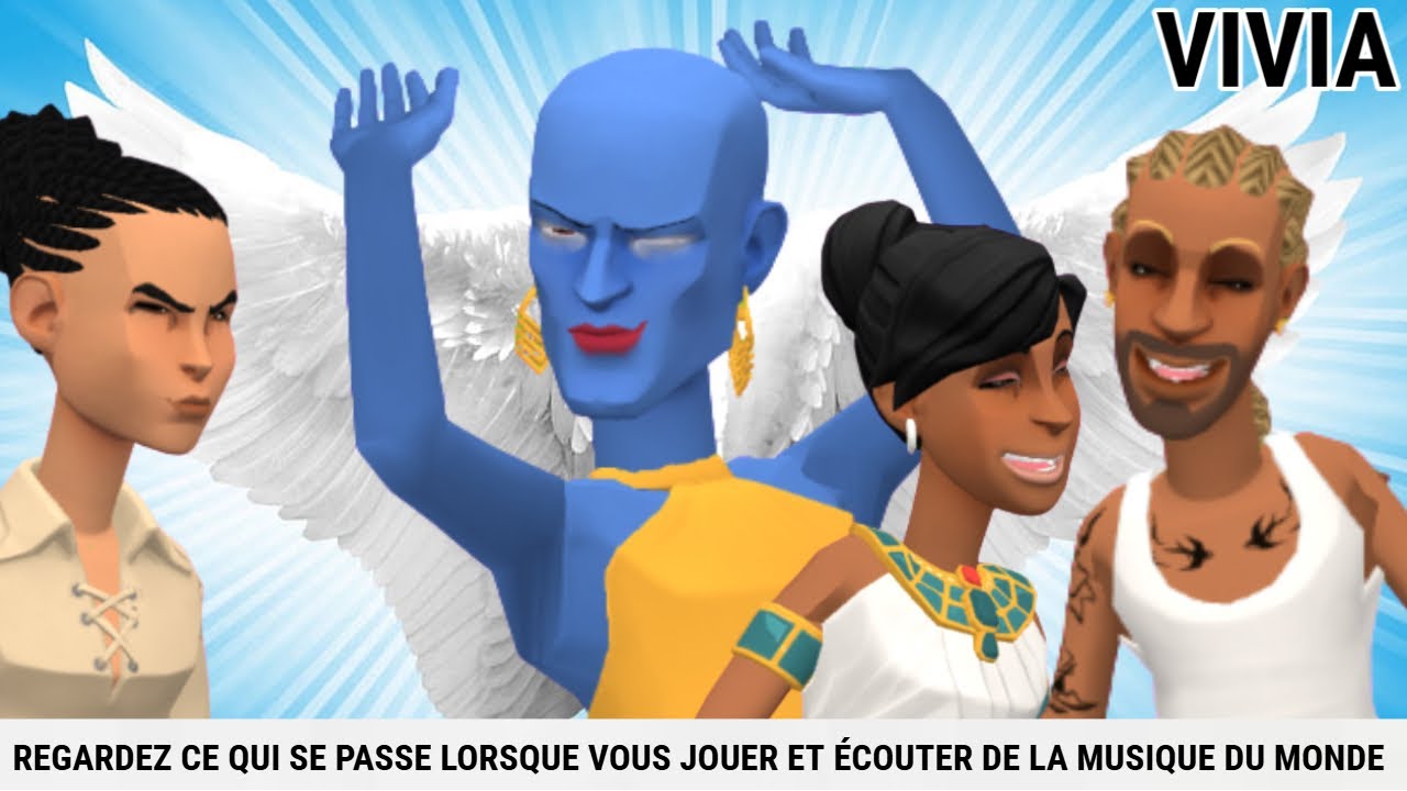REGARDEZ CE QUI SE PASSE LORSQUE VOUS JOUEZ ET &Eacute;COUTEZ DE LA MUSIQUE DU MONDE. ANIMATION CHR&Eacute;TIENNE