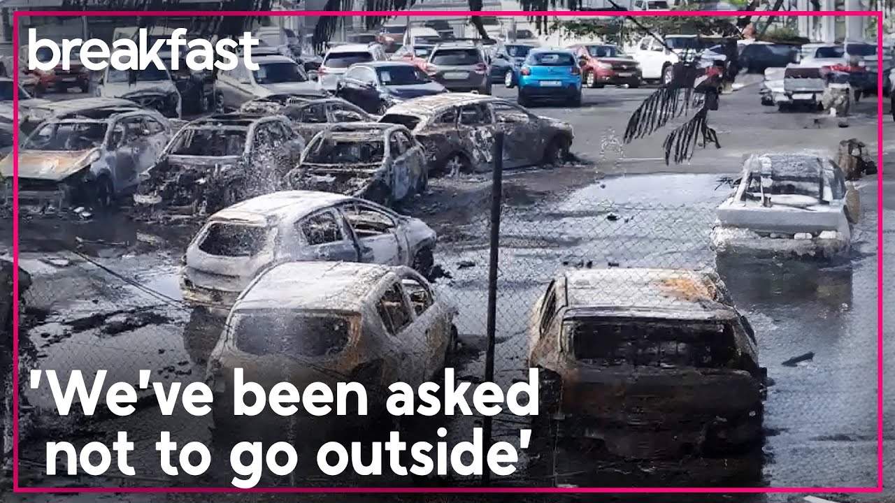 New Caledonia violence: Death toll hits five, hundreds arrested | TVNZ Breakfast