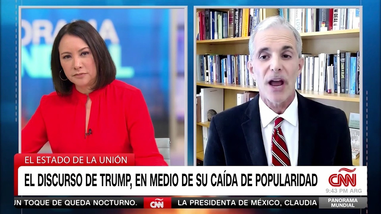 Panorama Mundial Con Gabi Frías: El Discurso De Trump, En Medio De Su Caída De Popularidad - 2/24/26