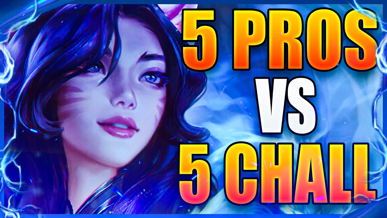 5 PRO PLAYER VS 5 CHALL PLAYERS
