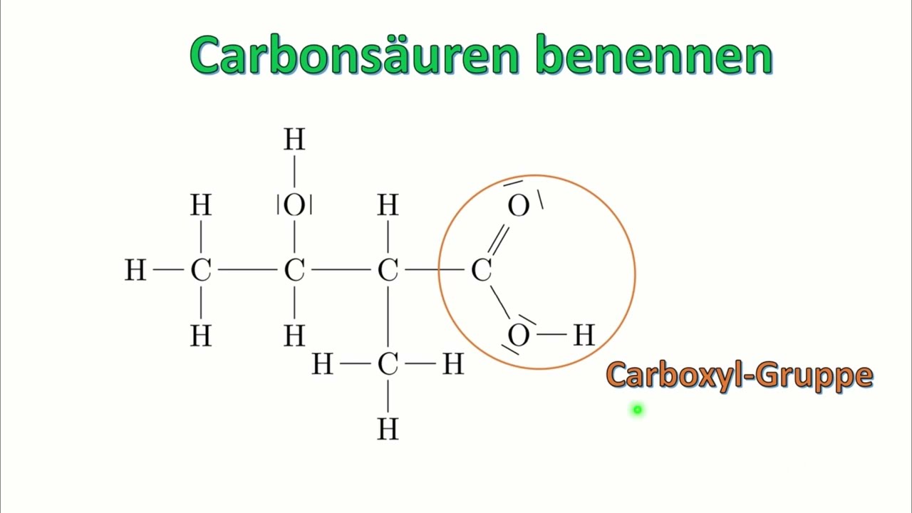 Carbons&auml;uren benennen | Was macht man bei mehreren funktionellen Gruppen?