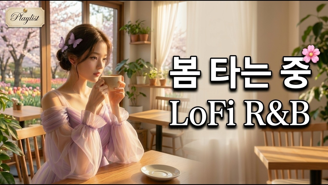 [PlayList] 설레는 봄, 썸 탈 때 듣기 좋은 노래 🌸 Lofi R&B Playlist (공부, 데이트) #09