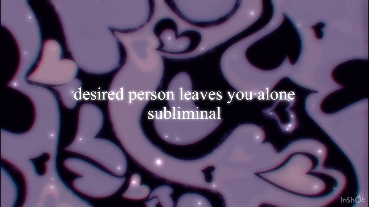 ♡ desired person leaves you alone + protection subliminal *requested*