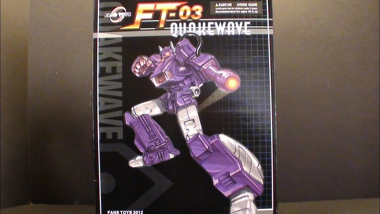 T2RX6 Reviews: Fans Toys FT-03 Quake Wave