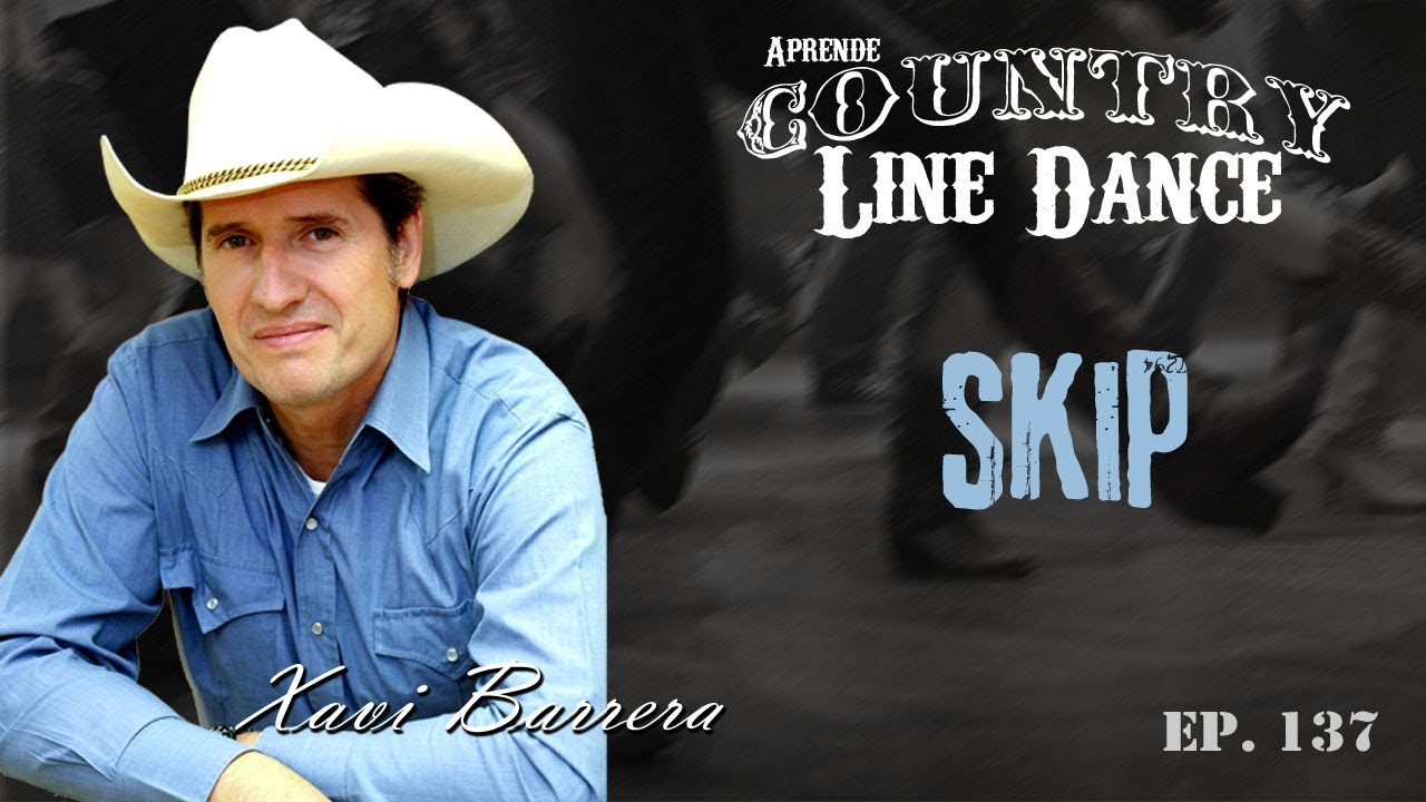 Como bailar SKIP - 20 tiempos Country Line Dance Clase y Baile