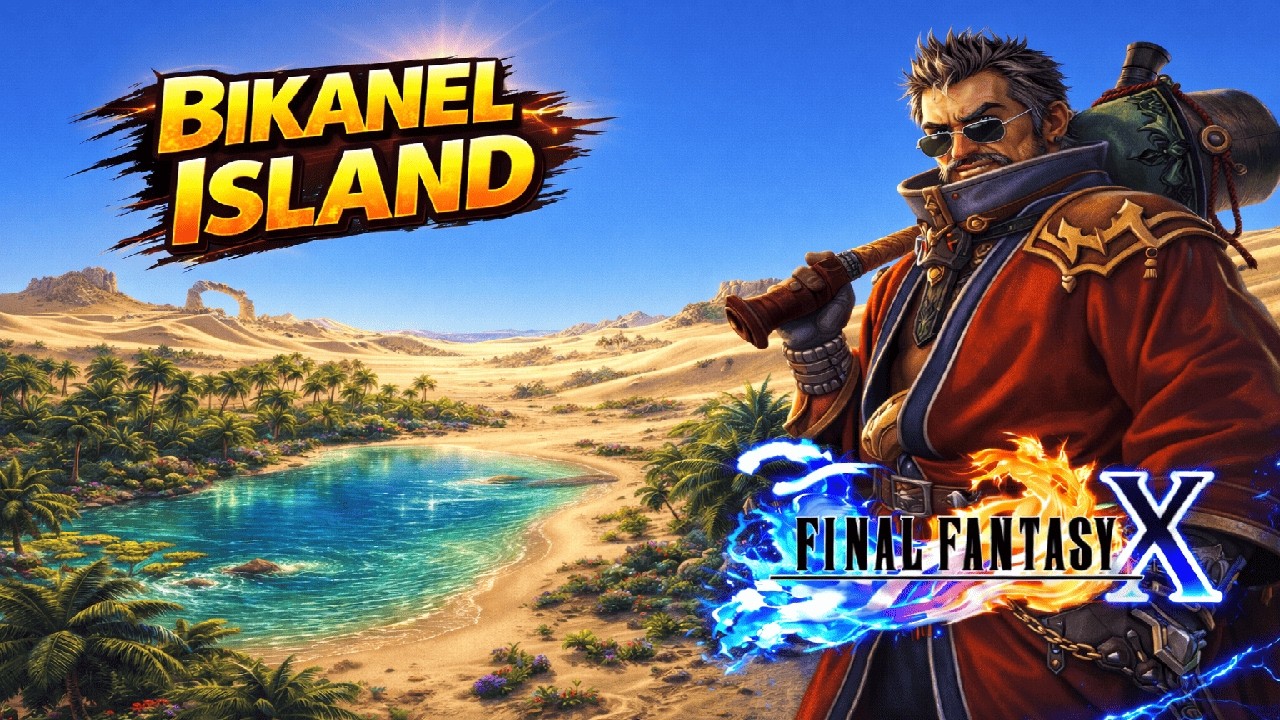 FINAL FANTASY X - Capturing 10 of Every Fiend At Bikanel Island