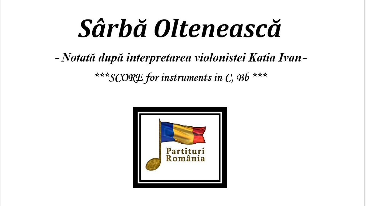 Sârbă oltenească- Katia Ivan (live)