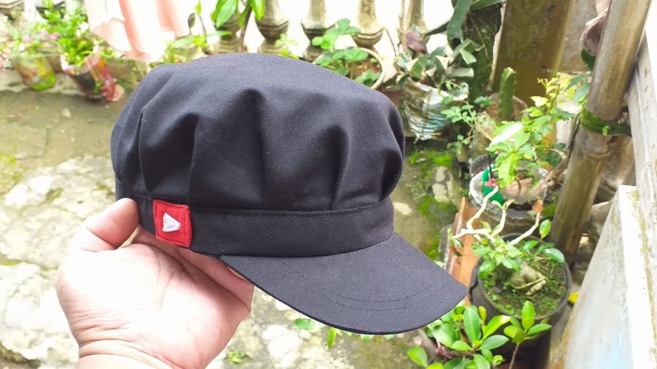 cara membuat topi lipit mudah tanpa pola