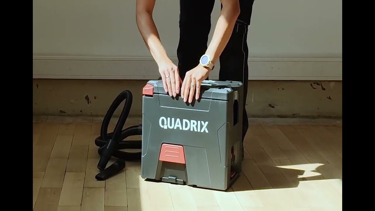 無線便攜型氣壓式清潔乾吹兩用吸塵器 詳細介紹 【QUADRIX L 18V】 | Starmix