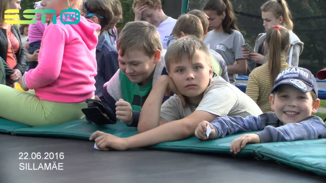 ESN TV 22 06 2016 ДЕТСКИЙ  ПРАЗДНИК В СИЛЛАМЯЭ