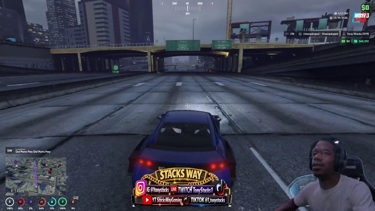 Gta Rp Live Tony Stacks has Returned To The City