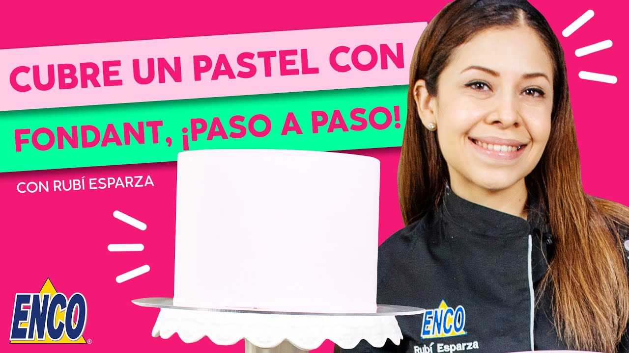 Cubre un pastel con Fondant, ¡SIN PERDER EN EL INTENTO!🔥