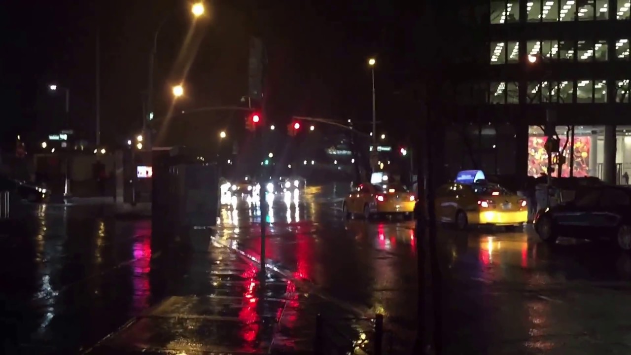 wet miserable Lower Manhattan, New York (3-31-17)