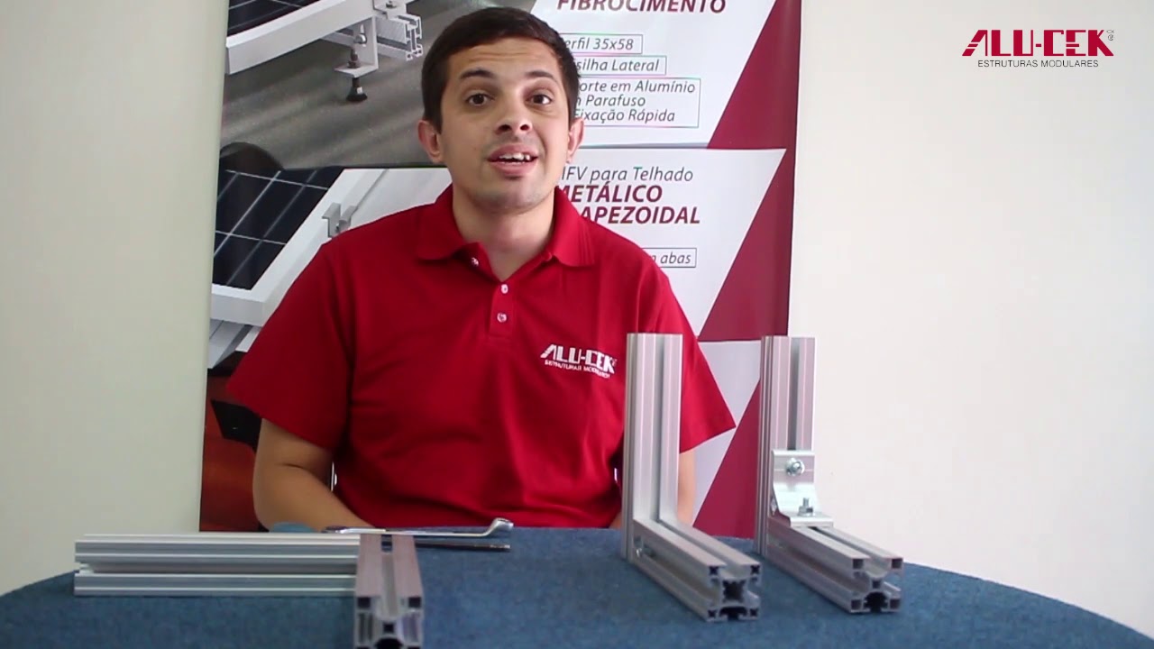 FIXA&Ccedil;&Otilde;ES DE PERFIS DE ALUM&Iacute;NIO