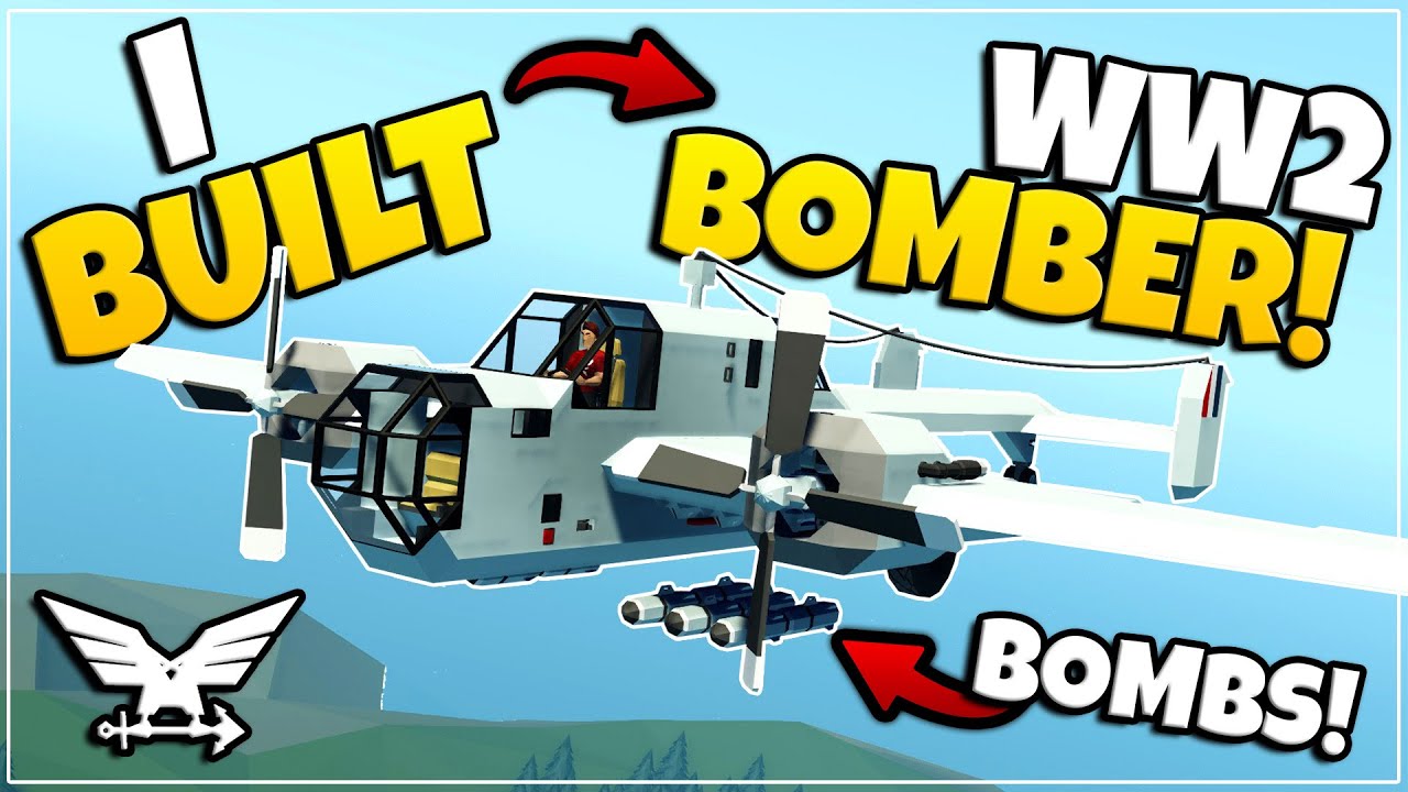 ストームワークスで第二次世界大戦の爆撃機をまるごと作りました！
