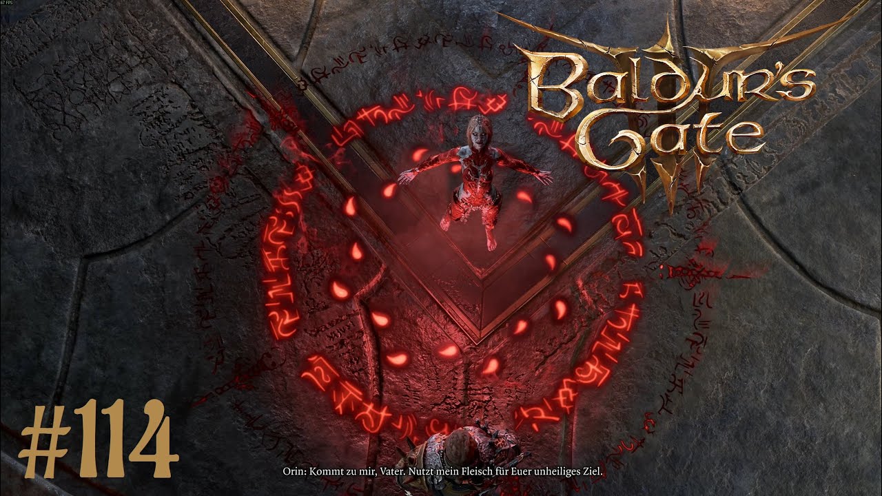Let's Play Baldur's Gate 3 #114 | Das Ende von Orin | German | 1440p
