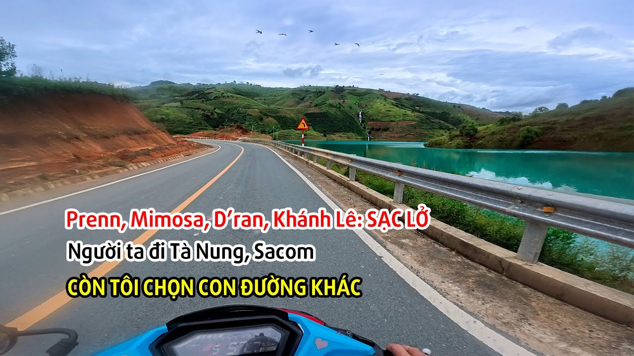 ĐÀ LẠT SAU MƯA LŨ: Mọi Người Đi TÀ NUNG - SACOM, Tôi Chọn ĐƯỜNG ĐÈO MỚI Ít Ai Biết | Quân Hái Sao