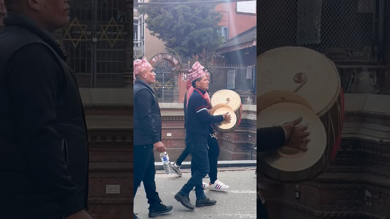 Newari Culture #nepal #khokana #lalitpur #viral #shortvideos #newartist #newariculture