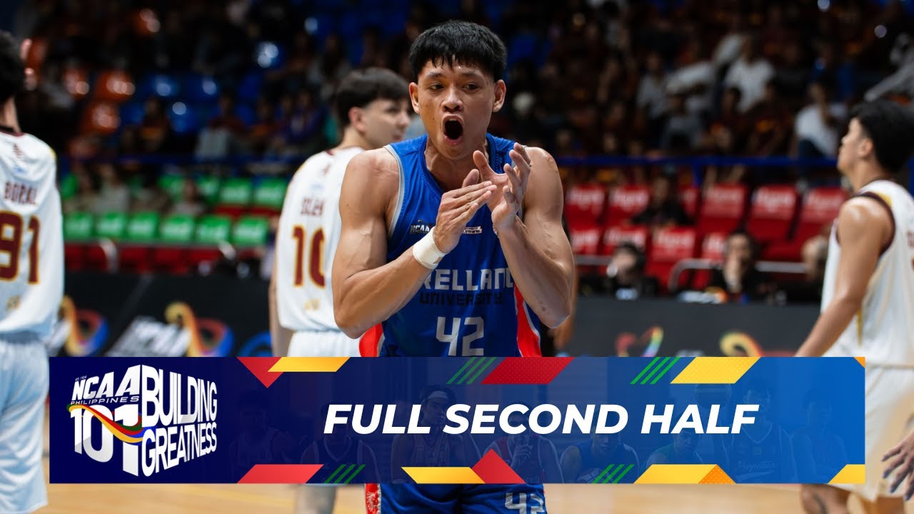 FULL SECOND HALF - Arellano Chiefs vs Perpetual Altas | NCAA Season 101