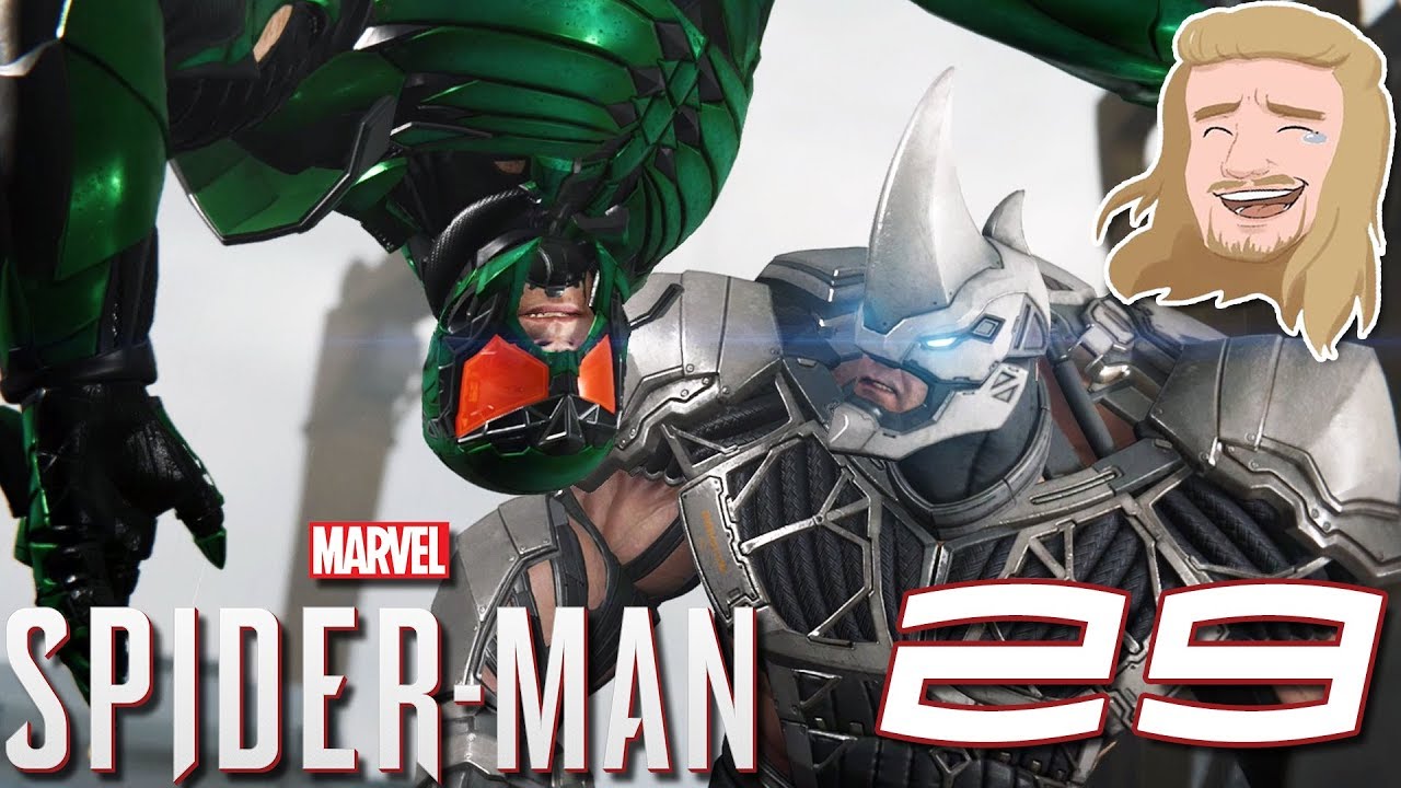 Rhino och Scorpion Boss Fight | Marvel's Spider-Man | del 29