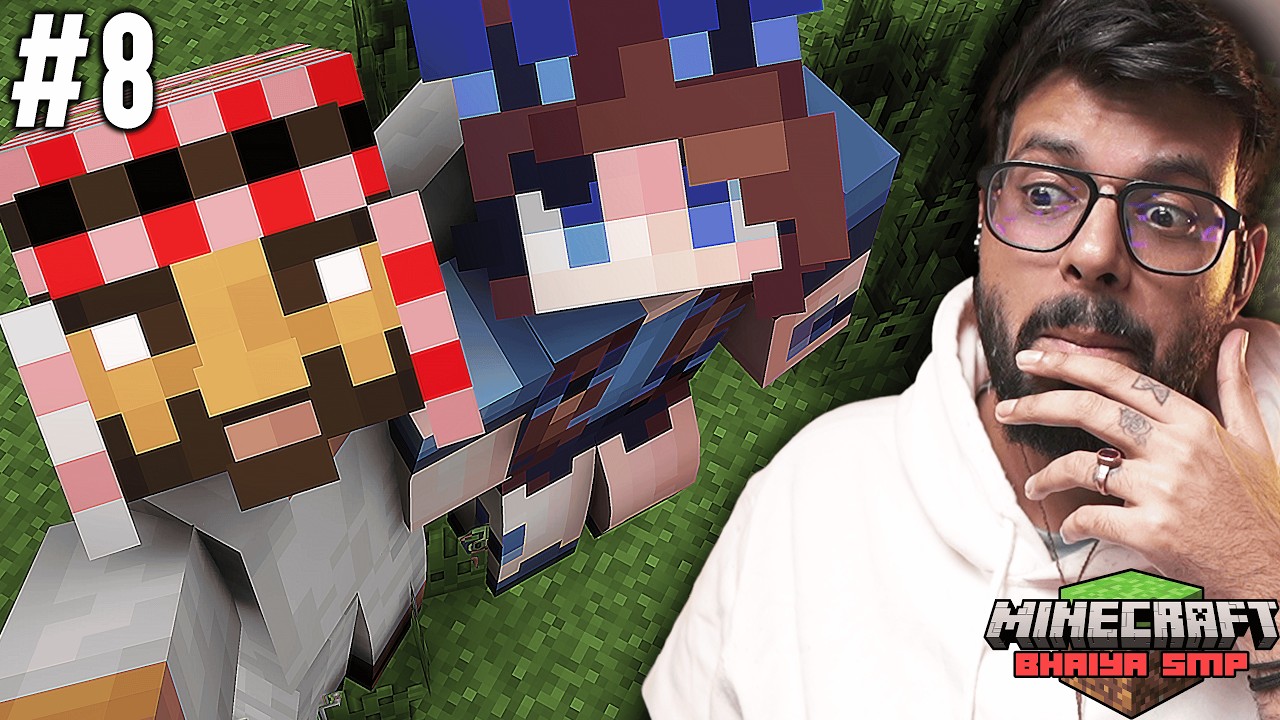 YOU WON'T BELIEVE WHO JOINED OUR SMP || BHAIYA SMP || MINECRAFT #8