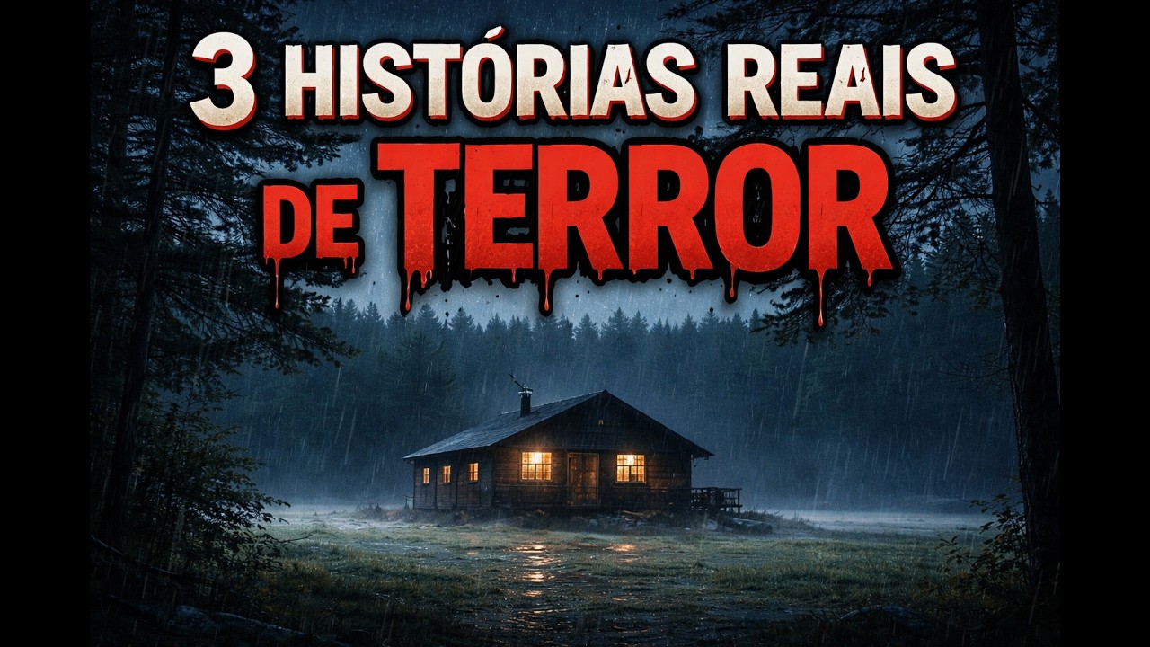 NÃO ASSISTA SOZINHO: 3 Histórias Reais de Terror em uma Noite de Chuva