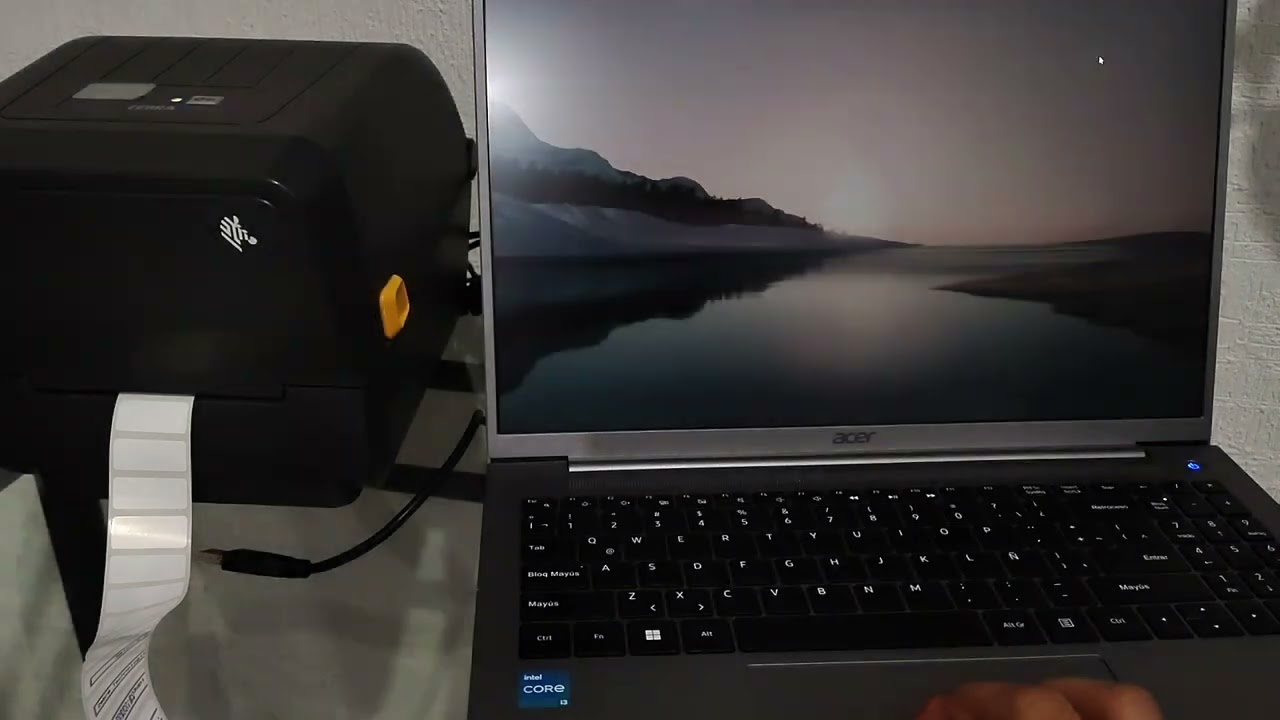 4.- Impresión con Zebra Designer y ZD220T