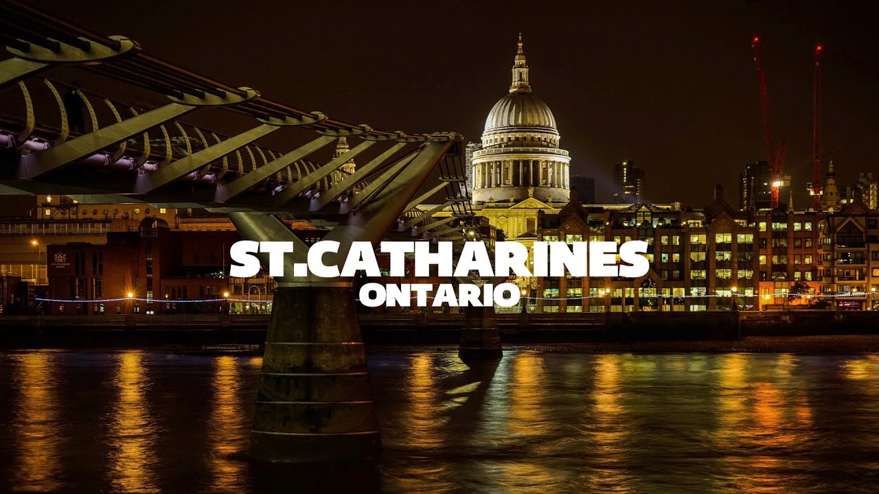 St Catharines City, Ontario, Canada 4K Travel