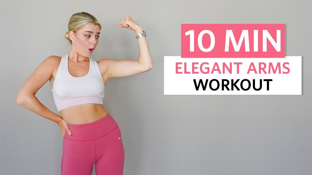 10 MIN ELEGANT ARMS WORKOUT - Chill Version, for toned arms & a straight posture I Pilates inspired