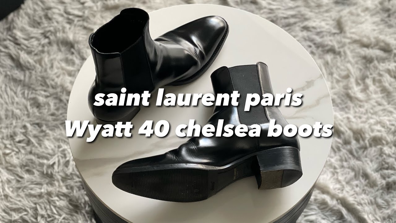 【名作紹介】ヒールブーツ、もう迷わない。僕が最も履くヒールブーツを紹介します【saintlaurent】