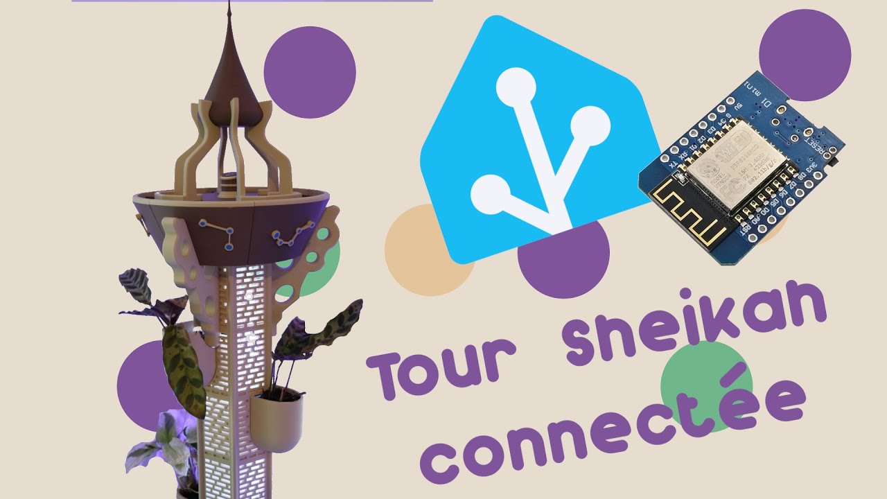 Tour Zelda BOTW Sheikah connectée à Home Assistant