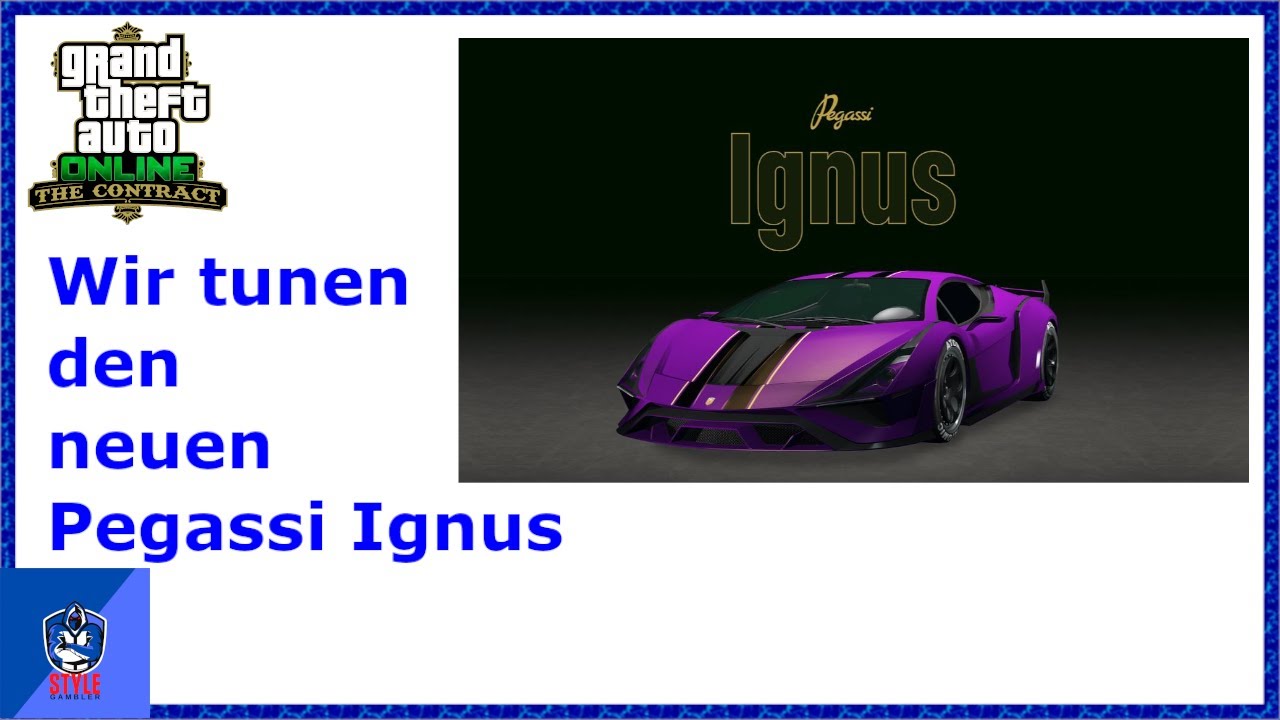 GTA V - Wir tunen den Pegassi Ignus