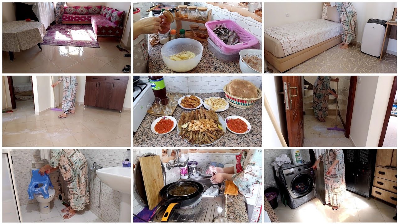 يلاه العطلة سلات نفضي العكز دردكي على الركاني✅نهار الحكان والرغاوي💪داكشي اللي رتاحيتو خرج مني 🤭