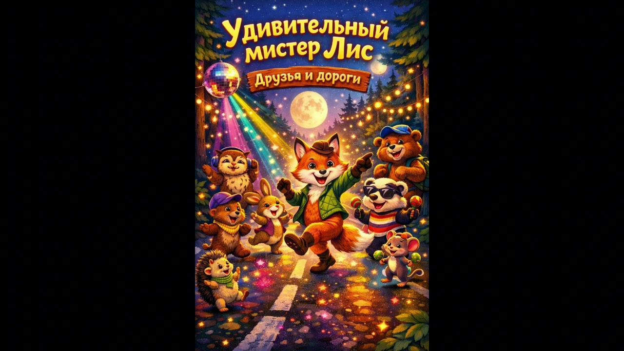 Удивительный мистер Лис — Друзья и дороги | Диско-кантри песня 🦊🎶