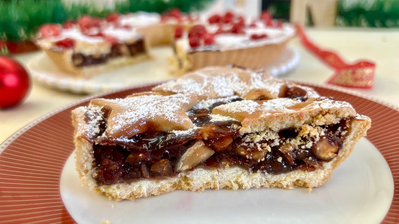 L'ANTICA RICETTA della CROSTATA di NATALE 🎄RICETTA facile e deliziosa