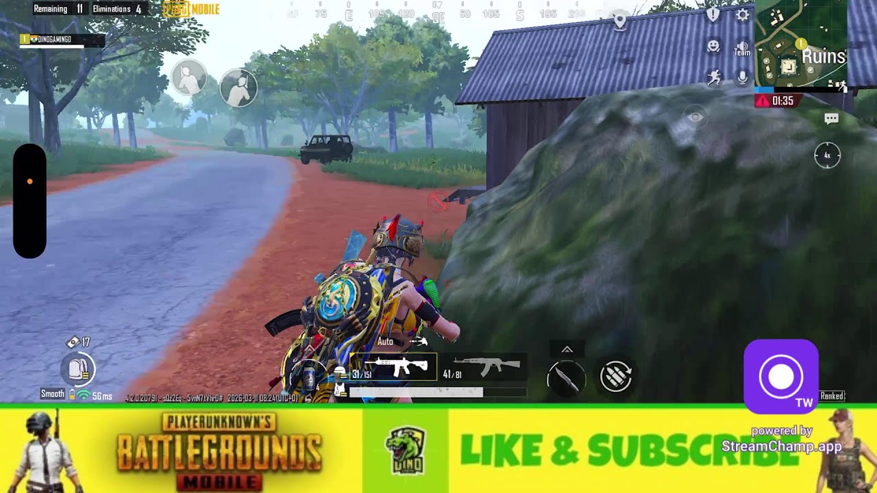 PUBG mobile live